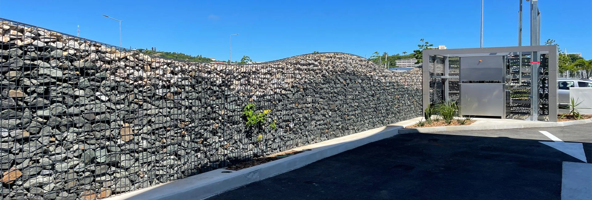 Welded Gabion Wall